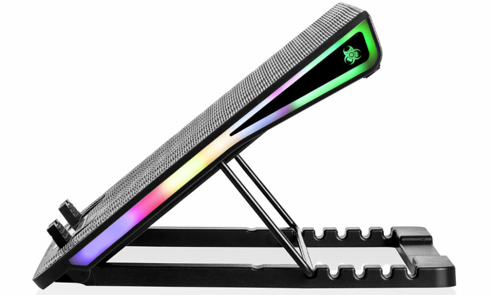 chłodząca TRACER Gamezone Wing z podświetleniem RGB LED bok