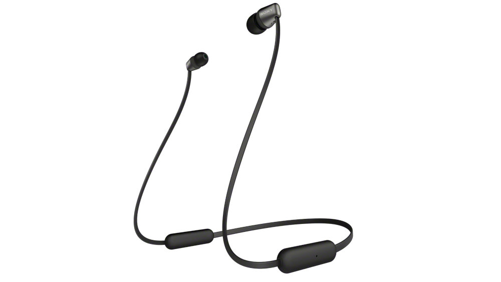 Słuchawki Dokanałowe SONY WI C310 Czarny - Bluetooth