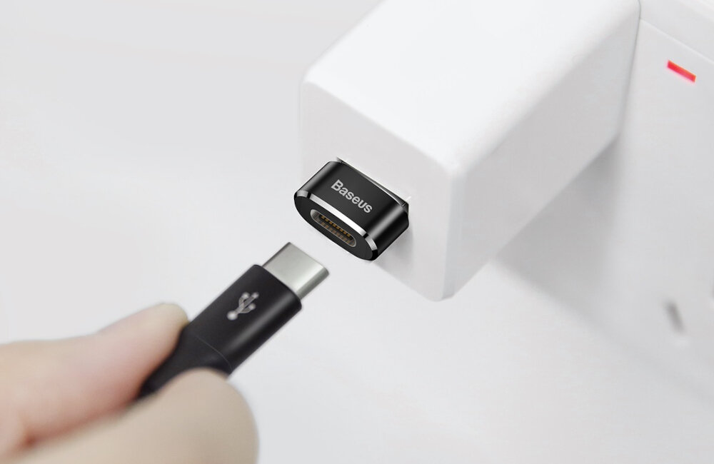 ADAPTER USB-C DO USB-A BASEUS 5A CZARNY