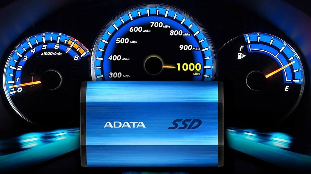 Dysk ADATA SE800 - Prędkość zapisu i odczytu