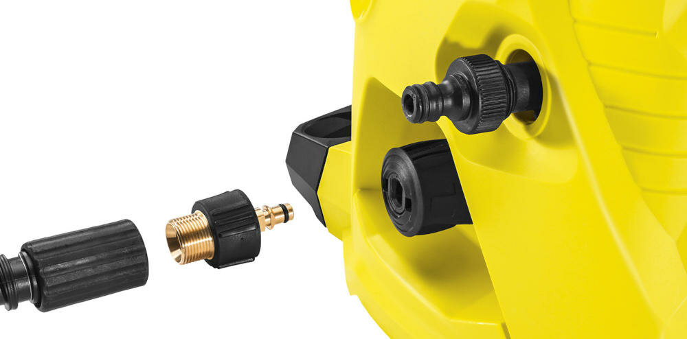 KARCHER-2643-0370 adaptery podłączenie wąż gwint quick connect mosiądz łatwe w użyciu
