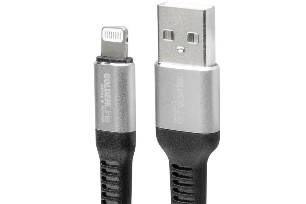 Kabel USB - Lightning GÖTZE & JENSEN Golden Line 
