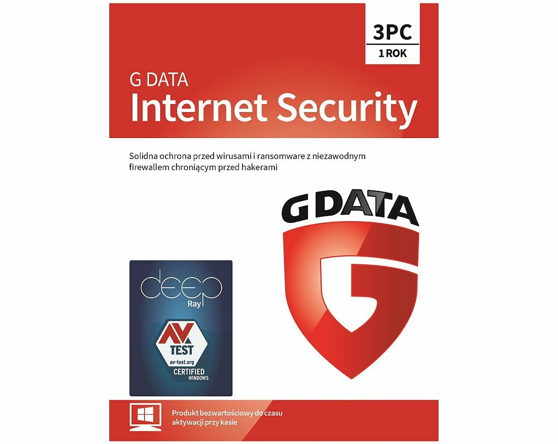 Kod aktywacyjny G DATA Internet Security - Program antywirusowy  