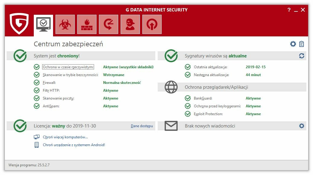 Kod aktywacyjny G DATA Internet Security - Zapora