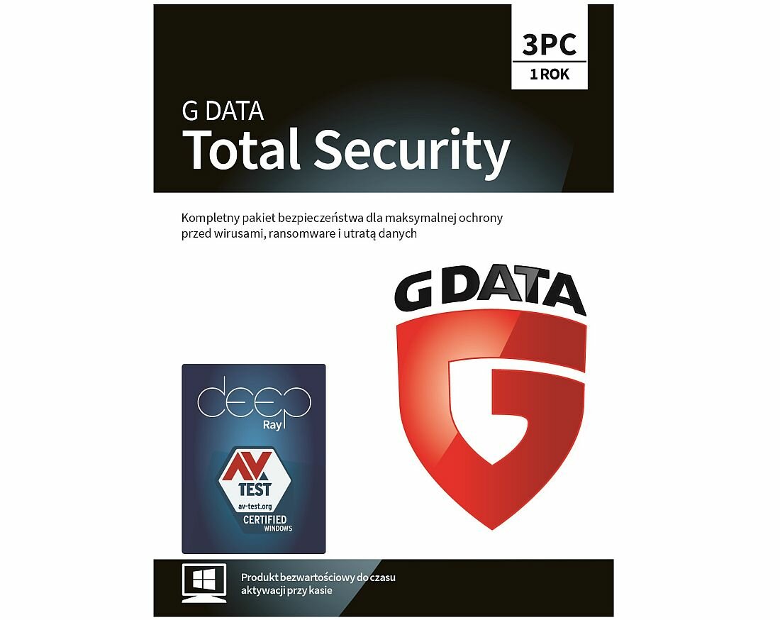 Kod aktywacyjny G DATA Total Security - Program antywirusowy  