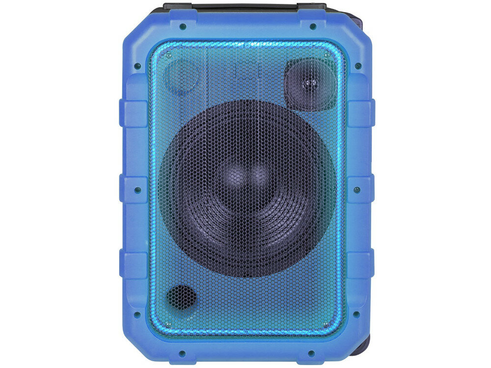 Power audio TREVI XF 1300 niebieski korektor dzwieku wyglad front