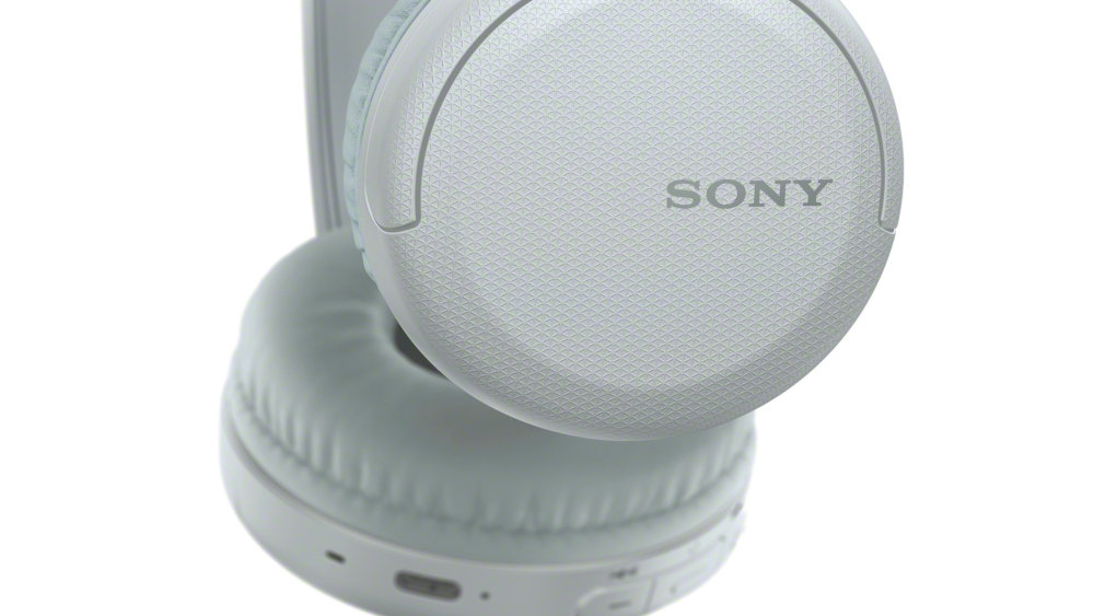 Słuchawki Dokanałowe SONY WH-CH510 Bialy - Składane