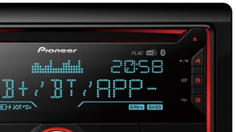 Radio samochodowe PIONEER FH-S820DAB - bluetooth