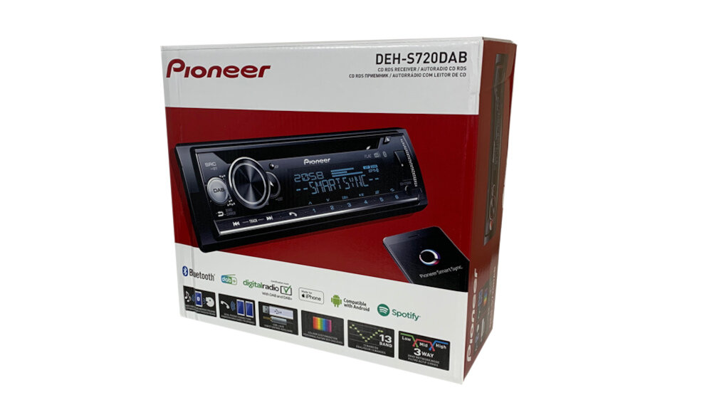Radio samochodowe PIONEER DEH-S720DAB - aplikacja