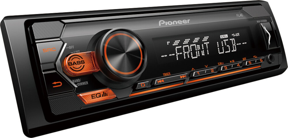radio samochodowe PIONEER MVH-S120UBA - brzmienie