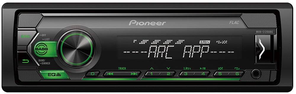Radio samochodowe PIONEER MVH-S120UBG - ogólny