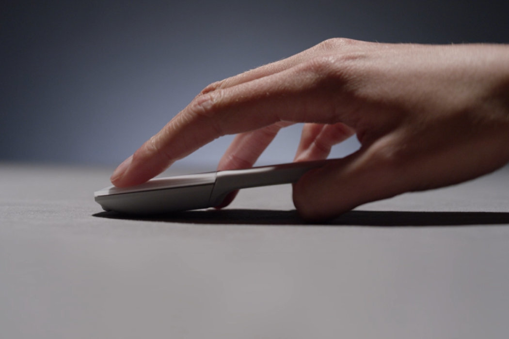 Mysz MICROSOFT Surface Arc Mouse wygoda elegancja design projekt dopasowanie intuicyjność ergonomia