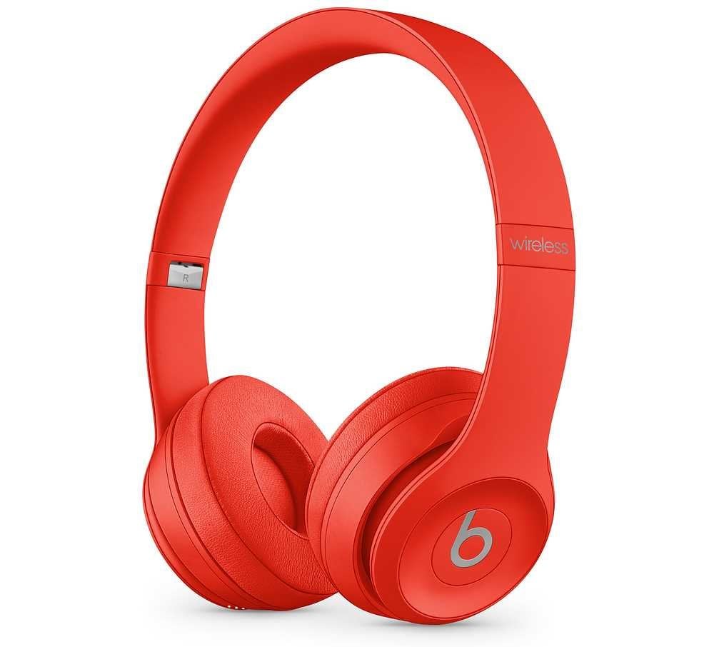 Słuchawki nauszne BEATS BY DR. DRE Solo 3 Wireless Czerwony - Słuchawki nauszne