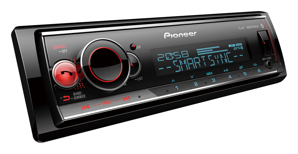 Radio samochodowe PIONEER MVH-S520BT - bluetooth