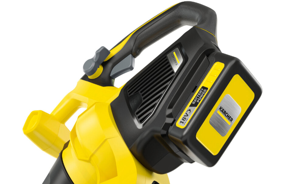 Odkurzacz do liści KARCHER BLV 36-240 Battery 1.444-170.0 korzysta z platformy bateryjnej KARCHER kompatybilne z akumulatorami o napięciu 36 V z pojemnością 2,5 Ah i 5,0 Ah akumulatorowy model bez akumulatora i ładowarki