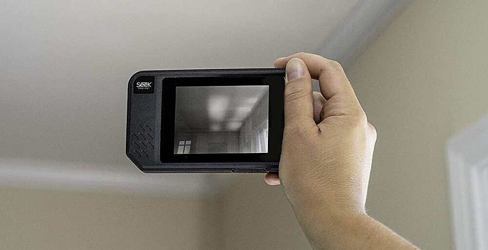 Kamera termowizyjna SEEK THERMAL ShotPRO ekran pomiar dokładność bateria obudowa  