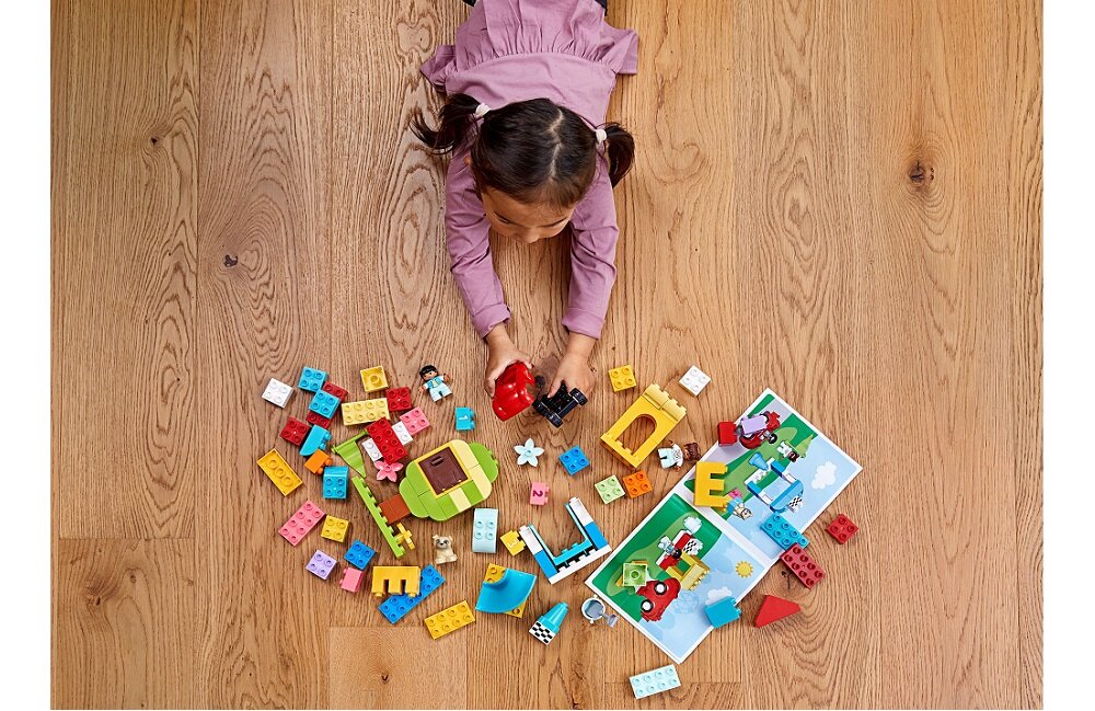LEGO Duplo Pudełko z klockami Deluxe 10914 dla dziecka od ukończenia 18 miesiąca życia