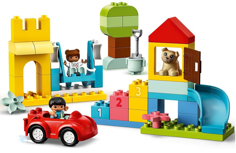 LEGO Duplo Pudełko z klockami Deluxe 10914 Wygodne przechowywanie