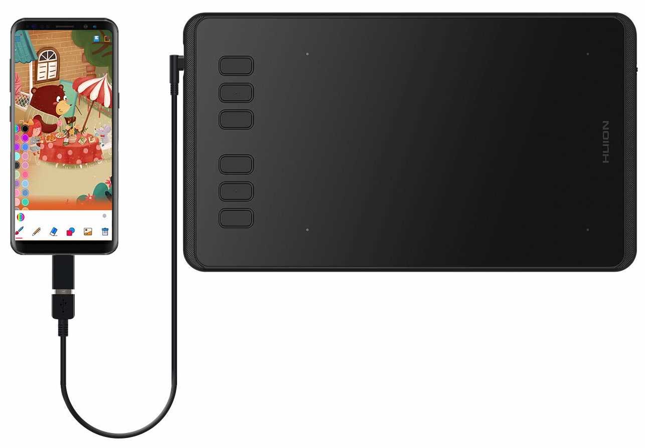 Tablet graficzny HUION H640P - Mobilność