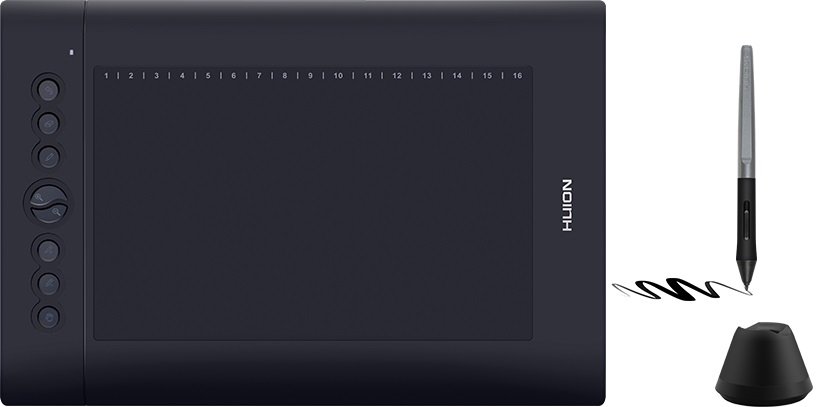 Tablet graficzny HUION 610 Pro V2 - Kompatybilność 