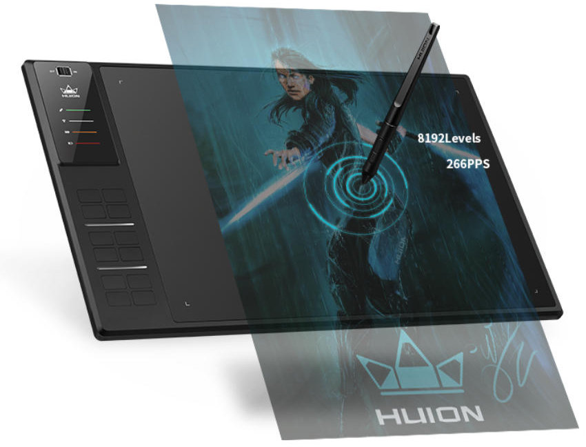 Tablet graficzny HUION WH1409 V2 - Kompatybilność