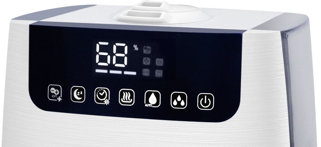 Nawilzacz ultradzwiękowy BLAUPUNKT AHS802 wyposazenie zalety jonizator funkcja aromaterapii zmniejsza ilosc baterii neutralizuje szkodliwy wplyw urzadz elektrycznych jakosc powietrza