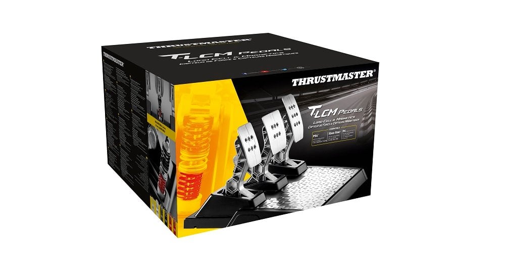 Zestaw THRUSTMASTER T-LCM Pedals box pudełko opakowanie