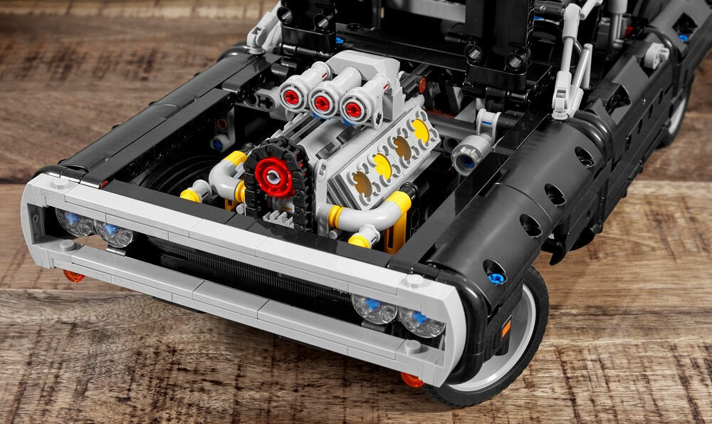 LEGO Technic Szybcy i Wściekli Dodge Charger - Dominic Toretto rozwój konstruktorski prosta i zrozumiała instrukcja