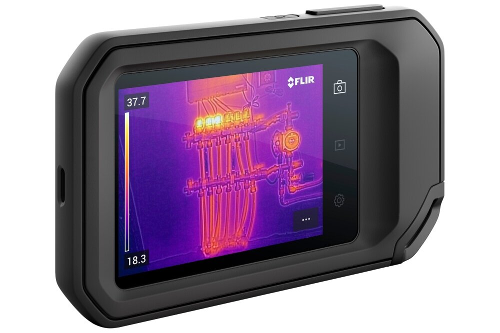 Kamera Termowizyjna FLIR C5 Wi-FI pomiar zakres temperatur obraz 