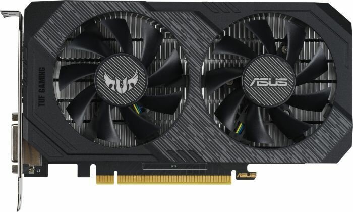 Karta graficzna ASUS TUF GeForce GTX 1650 Gaming OC 4GB - wydajny układ chłodzenia trzy wydajne wnetylatory