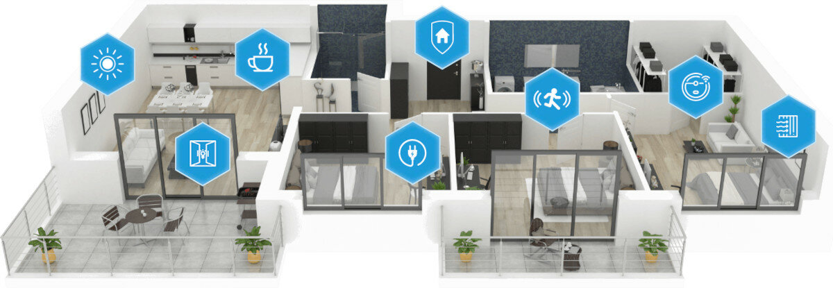 CZUJNIK RUCHU WIFI SETTI+ SS502 SMART smart home inteligentny dom