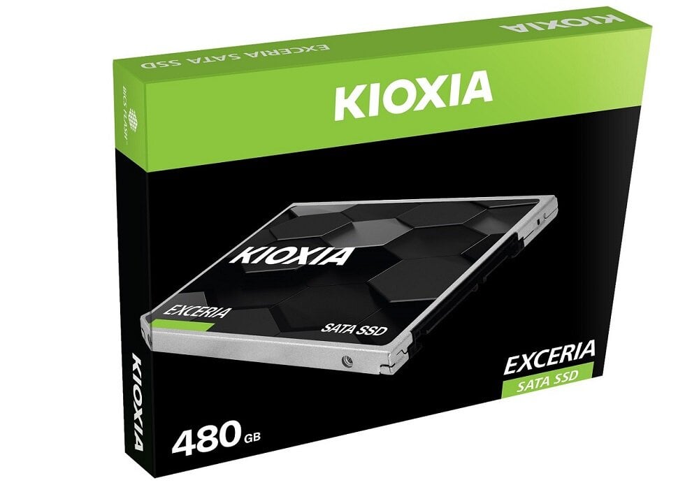 Dysk KIOXIA Exceria 480GB SSD - cicha i szybka praca wysoki komfort płynny dostęp do danych innowacyjna konstrukcja pamięć flash