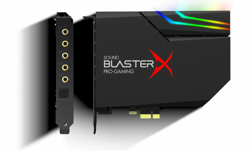 CREATIVE Sound Blaster X AE-5 Plus gora