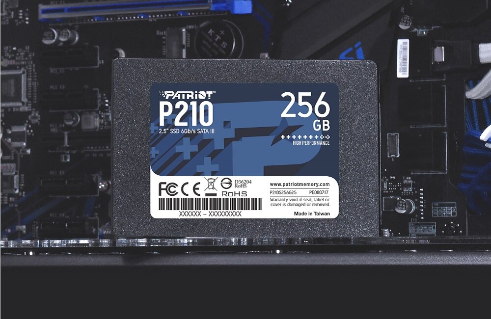 Dysk PATRIOT P210 128GB SSD - pojemnosc 