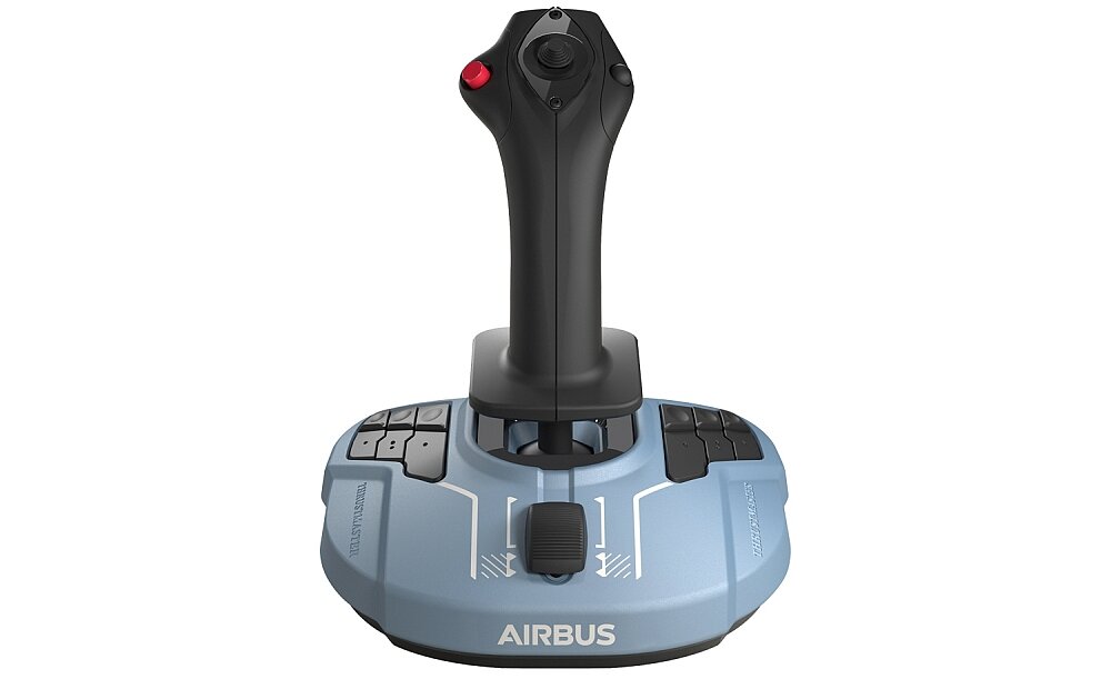 Kontroler THRUSTMASTER TCA Sidestick Airbus Edition precyzja programowalne przyciski ładowanie mapowanie 