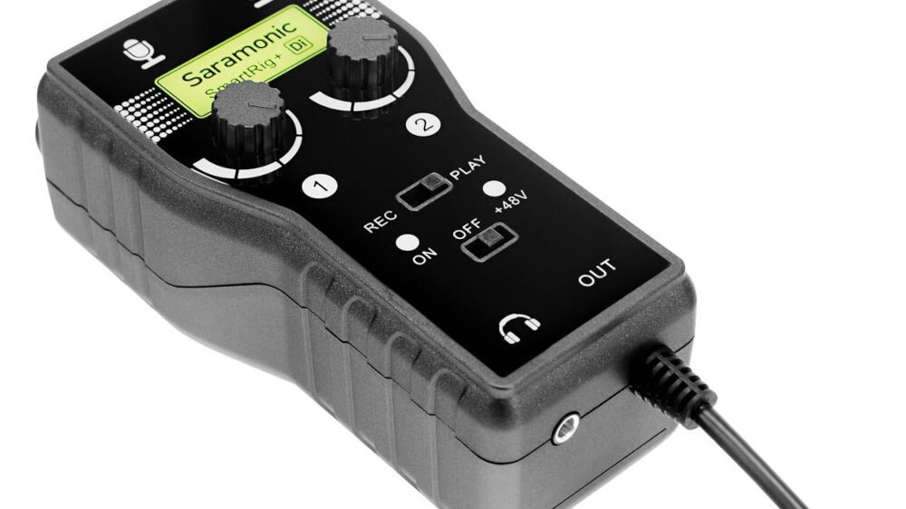 Adapter audio SARAMONIC SmartRig+ Di - mobilność