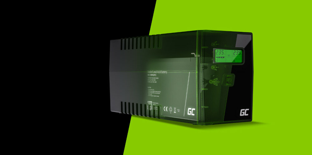 Akumulator GREEN CELL AGM VRLA AGM1 bezobsługowa praca bezpieczeństwo