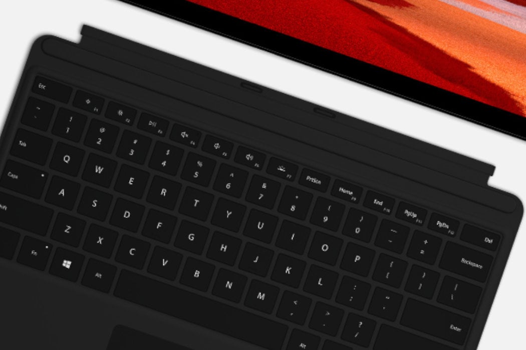Klawiatura Microsoft Surface Pro Signature Type Cover X kolory materiał luksus potęga rzeczywistość konstrukcja wygoda wszechstronność