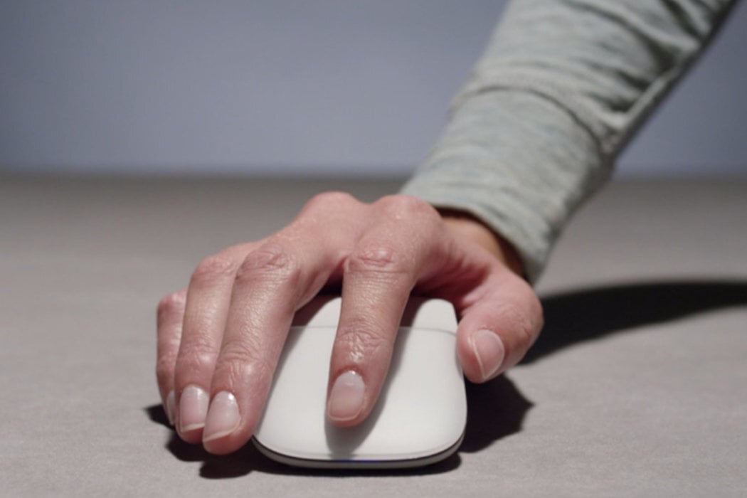 Mysz MICROSOFT Surface Arc Mouse wygoda elegancja design projekt dopasowanie intuicyjność ergonomia