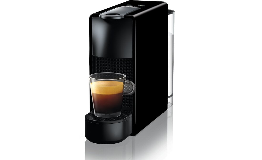 Ekspres KRUPS XN1108 Nespresso Essenza Mini Czarny prosta osbluga i sterowanie nowoczesny design wyglad moc 1310 W