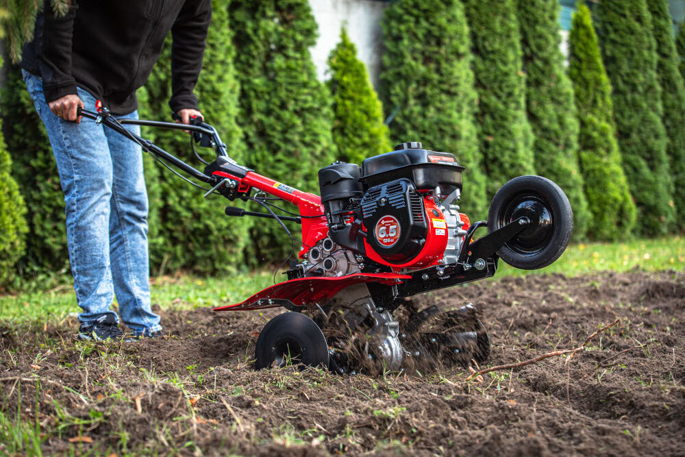 Glebogryzarka spalinowa GREENSO WM500 duże koła