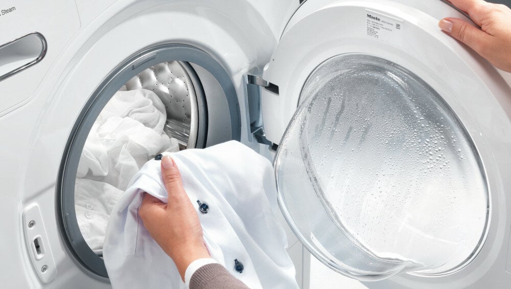 PRALKO-SUSZARKA MIELE WTR 870 WPM Z TWINDOS I QUICKPOWER dołożenie pranie dokładanie w trakcie prania