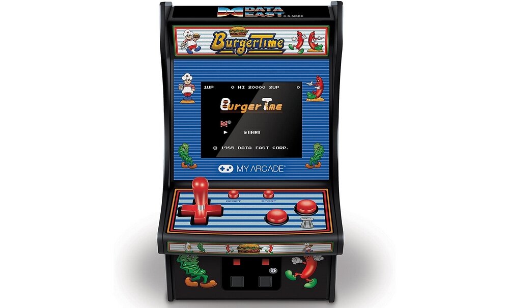 Konsola MY ARCADE Collectible Retro Burgertime Micro Player gra konsola ekran 