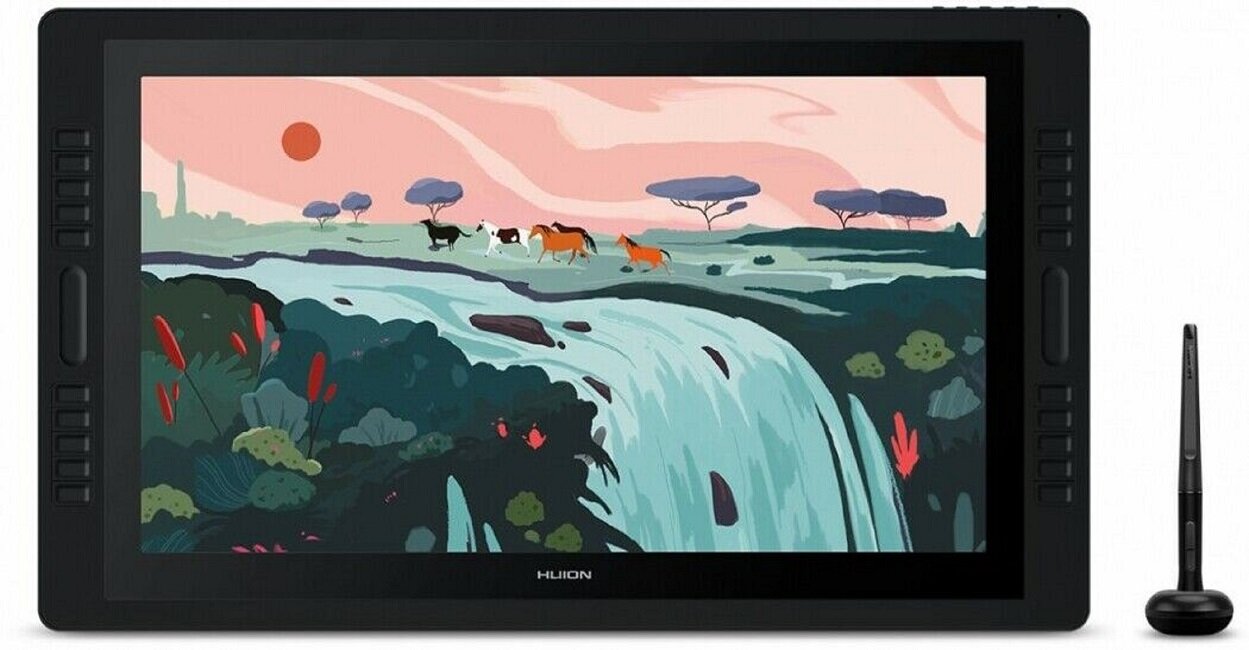 Tablet graficzny HUION Kamvas Pro 24 - wygląd ogólny