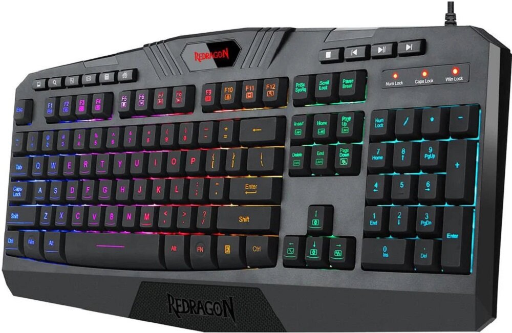 Zestaw REDRAGON RGB Gaming Combo 5  - podswietlana klawiatura 