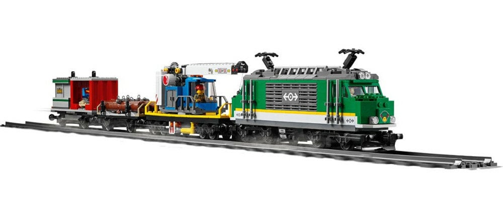 LEGO City Pociąg towarowy 60198 wyglad front