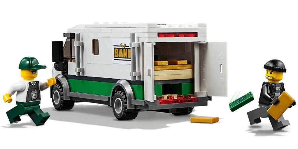 LEGO City Pociąg towarowy 60198 zestaw elementy