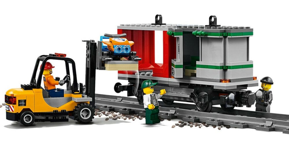 LEGO City Pociąg towarowy 60198 akcesoria zestaw baterie pilot