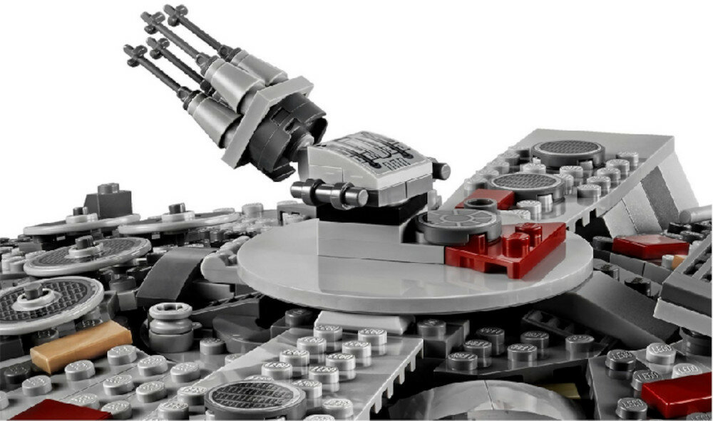 LEGO Star Wars Sokół Millennium 75257 dużo możliwości trwałość testy wytrzymałość