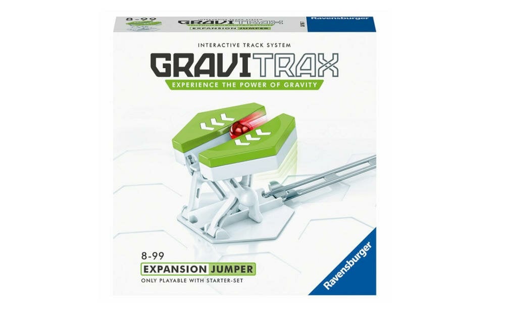 RAVENSBURGER-Gravitrax-Skoczek zestaw skoczek szyny instrukcja karta gwarancyjna